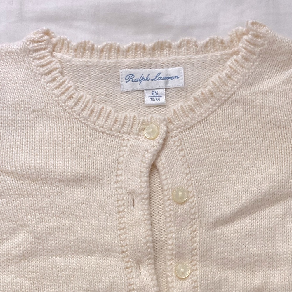 Ralp Lauren baby girl cardigan